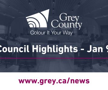 January 9, 2025 Grey County Council Highlights