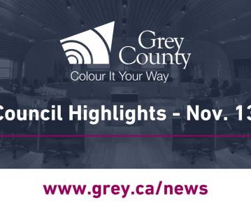 November 13 Meeting Highlights