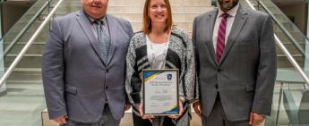 Grey County paramedic Teresa Tibbo recognized with Medical Directors Award of Excellence