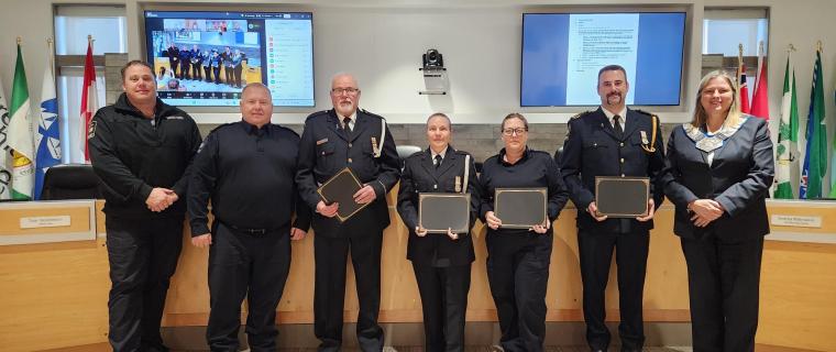Grey County paramedics recognized for exemplary service