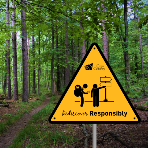 Grey County's Rediscover Responsibly Campaign Image