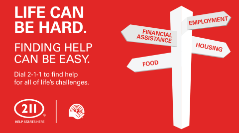 211 Day - Life can be hard. Finding help can be easy.