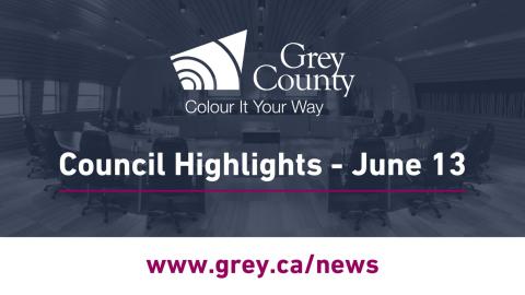 Council Highlights June 13