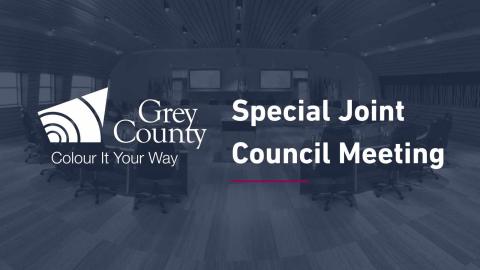 Notice - Special Joint Council Meeting