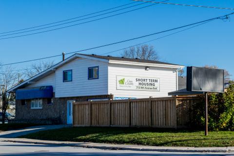 Grey County Supportive Shelter Program primary site in Owen Sound. 