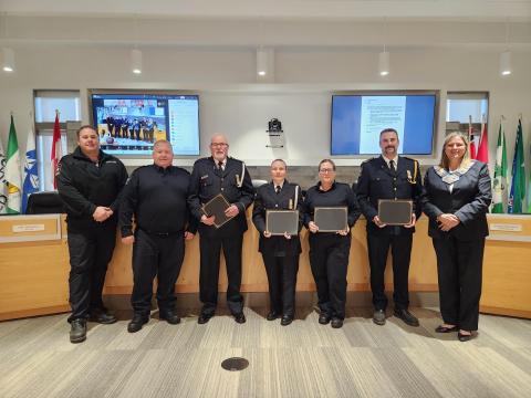 Grey County paramedics receive exemplary service medals in November 2025