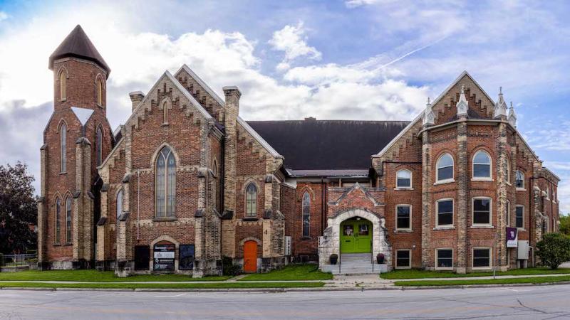 exterior view of the Harmony Centre