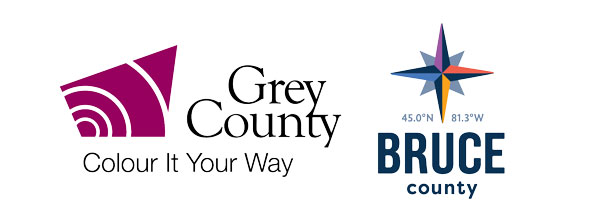 Logos for Grey and Bruce Counties