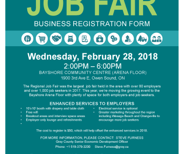 Registration Open to Businesses for the 2018 Regional Job Fair