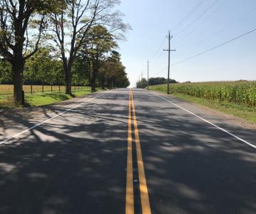 Grey Road 119 Ready for Motorists and Cyclists