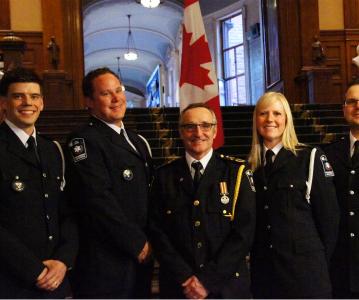 Four Grey County Paramedics Honoured for Bravery