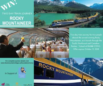 Rocky Mountaineer auction to create Don Braden memorial