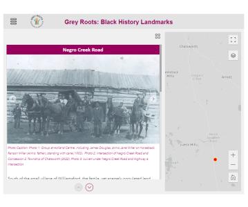 Black History Map of Grey County Launched by Grey Roots