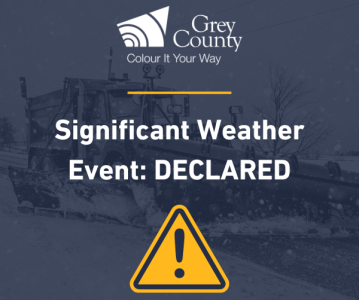 Significant Weather Event Declared January 2