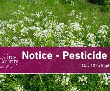 Public Notice of Roadside Spraying