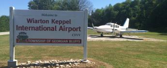 Share your thoughts about commuter flight service at Wiarton Keppel International Airport