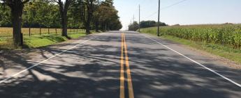 Grey Road 119 Ready for Motorists and Cyclists