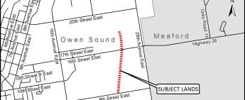 County CP Rail Trail Closure – Owen Sound