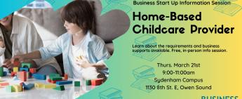 Info Session: Home-Based Childcare Provider Business Start-Up