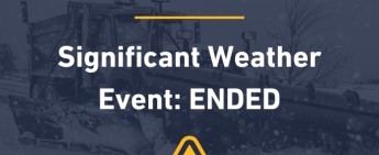 Significant Weather Event Ended January 30