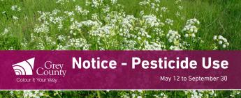 Public Notice of Roadside Spraying