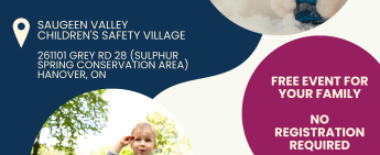Celebrating Children’s Health Day at the Saugeen Valley Children’s Safety Village