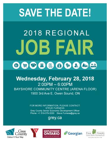 2018 Regional Job Fair Poster