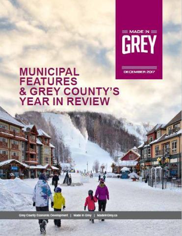 Cover of the December 2017 Made in Grey  Magazine