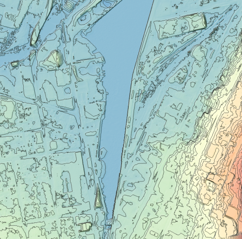 LiDAR data image