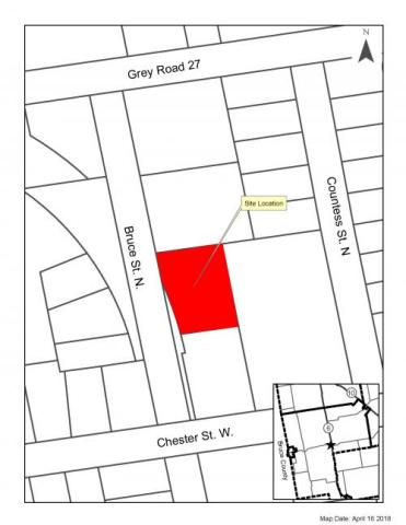 Map of surplus land in Durham