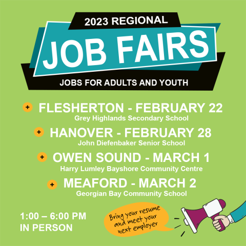 Job Fairs 2023 Poster