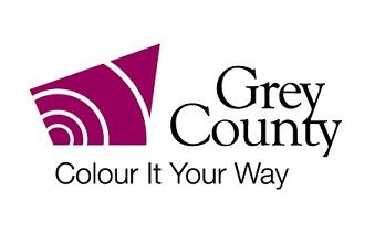 Grey County wine logo with tagline