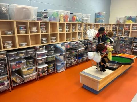 Resources at the early learning hub