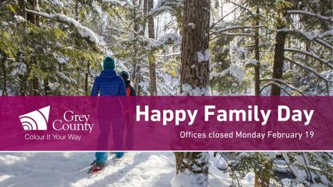 Family Day closure