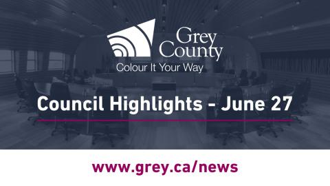 June 27 meeting highlights